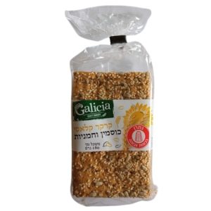 גליסיזקה - קרקרים כוסמין וזרעי שומשום וחםניות 180 גרם  <i>.</i>