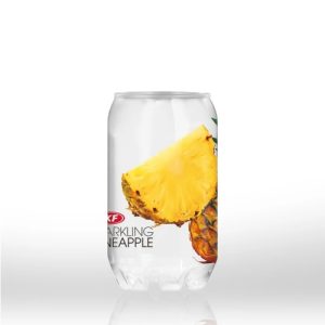 OKF-שקוף משקה מוגז בטעם אננס 350 מ"ל <b>.</b>